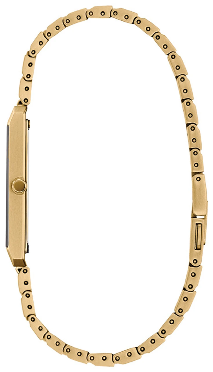 Citizen Eco Drive Men's Stiletto Gold-Tone Stainless Steel Watch AR3102-51E - Image 2