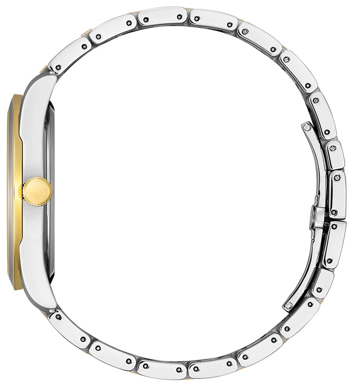 Citizen Eco Drive Men's Arezzo Two-Tone Stainless Steel Watch AW1694-50A - Image 2